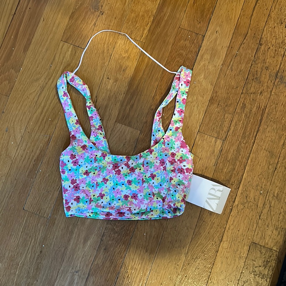 Floral Crop Top